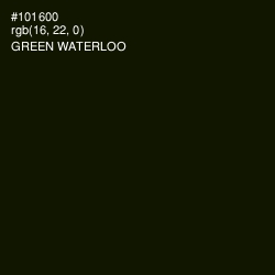 #101600 - Green Waterloo Color Image